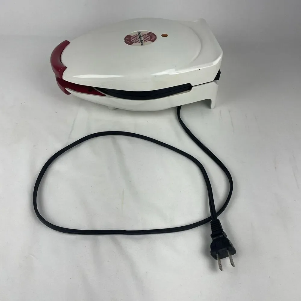 Proctor Silex Morning Baker Waffle Iron Model 26400 Vintage Tested Working